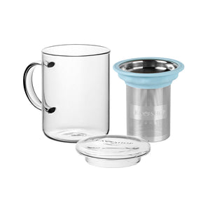 Caneca de Vidro Mug All In One Sky - Tea Shop Brasil