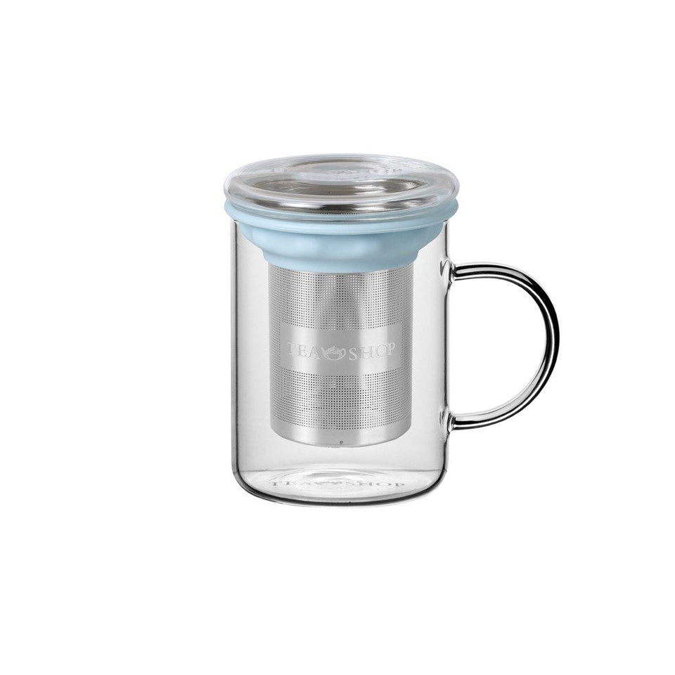 Caneca de Vidro Mug All In One Sky - Tea Shop Brasil