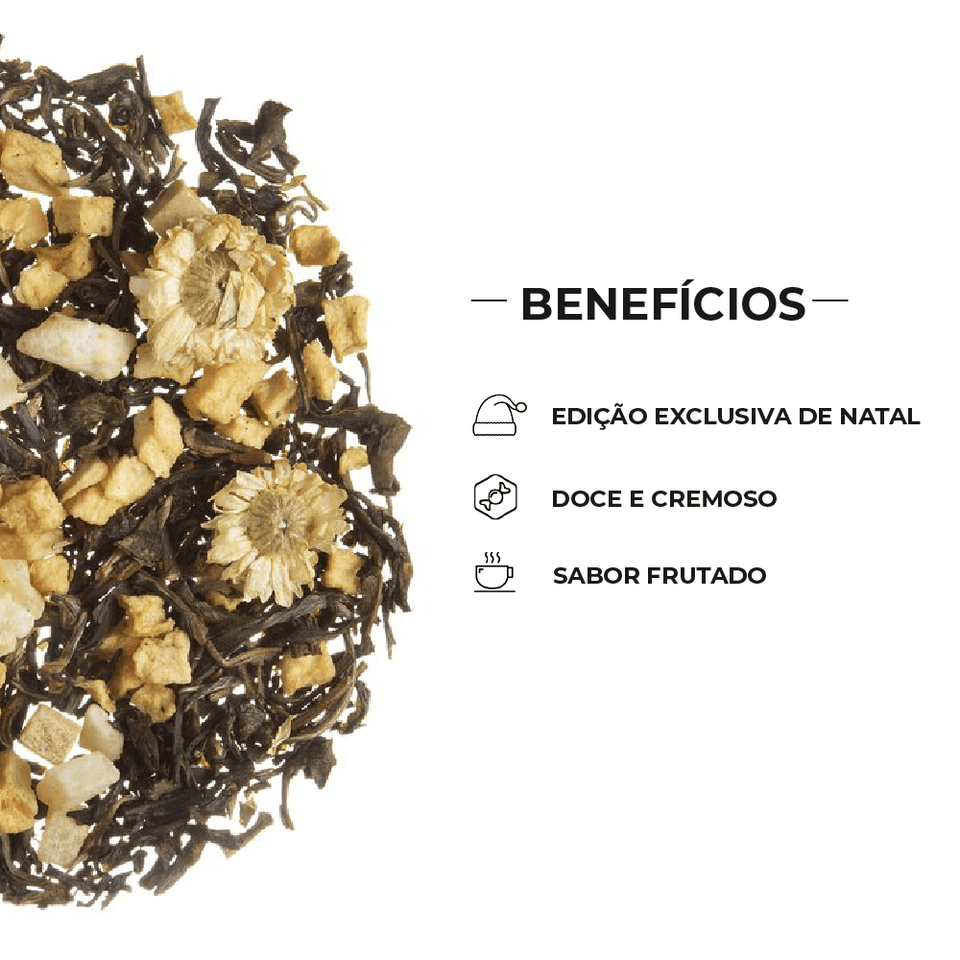 Chá Branco Snow Christmas - Tea Shop - Tea Shop Brasil