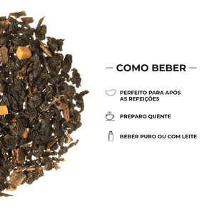 Chá Oolong Crème Brûlée - Tea Shop - Tea Shop Brasil