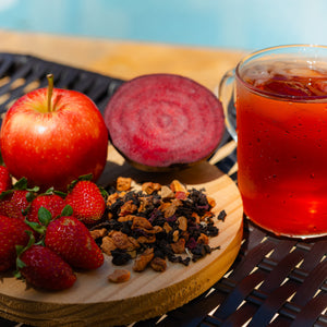 Chá Oolong Milky Oolong Strawberry - Tea Shop - Tea Shop Brasil