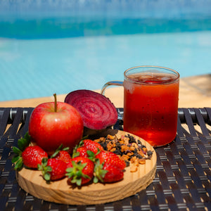 Chá Oolong Milky Oolong Strawberry - Tea Shop - Tea Shop Brasil