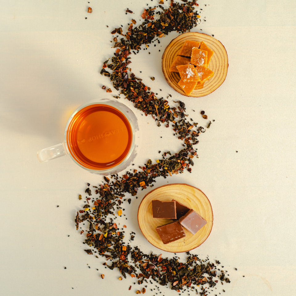 Chá Oolong Salted Caramel - Tea Shop Brasil