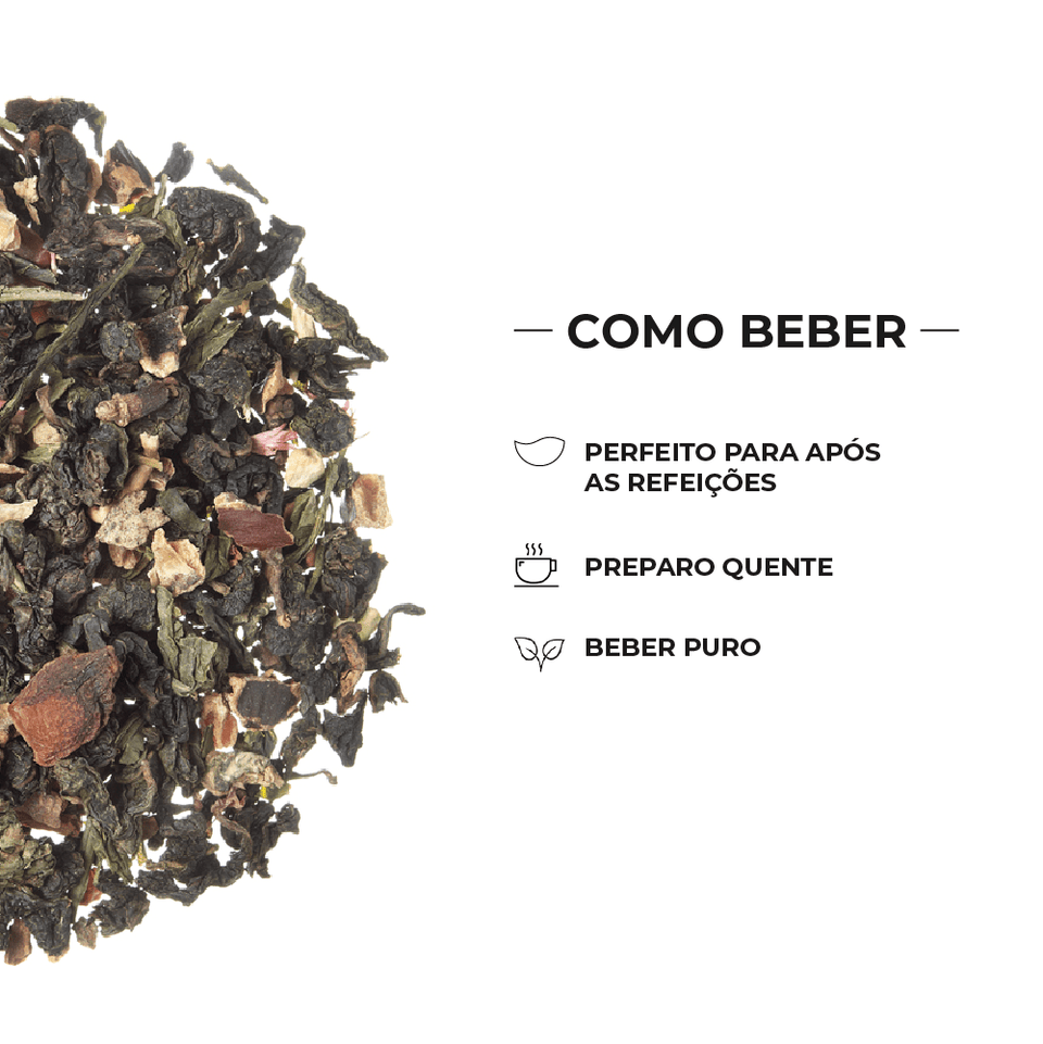 Chá Oolong Spicy Strawberry - Tea Shop - Tea Shop Brasil
