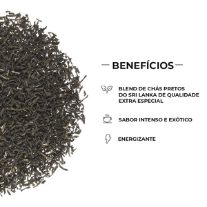 Chá Preto Ceylon Quality Blend F.B.O.P.F.E.X.S - Tea Shop - Tea Shop Brasil