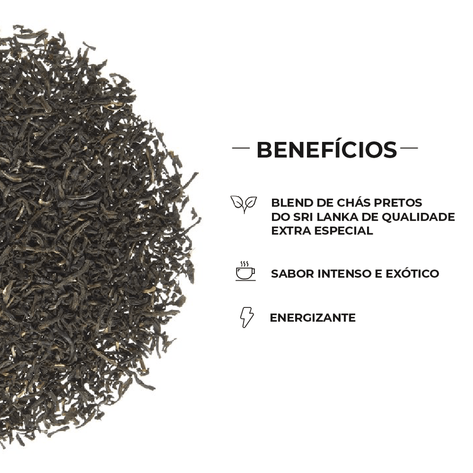 Chá Preto Ceylon Quality Blend F.B.O.P.F.E.X.S - Tea Shop - Tea Shop Brasil