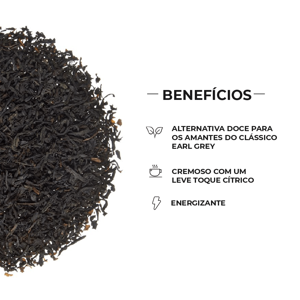 Chá Preto Earl Grey Crème - Tea Shop - Tea Shop Brasil