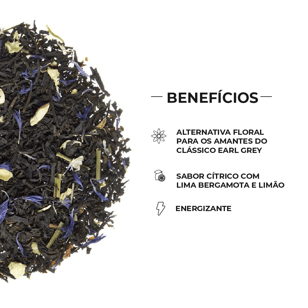 Chá Preto Earl Grey Special - Tea Shop - Tea Shop Brasil