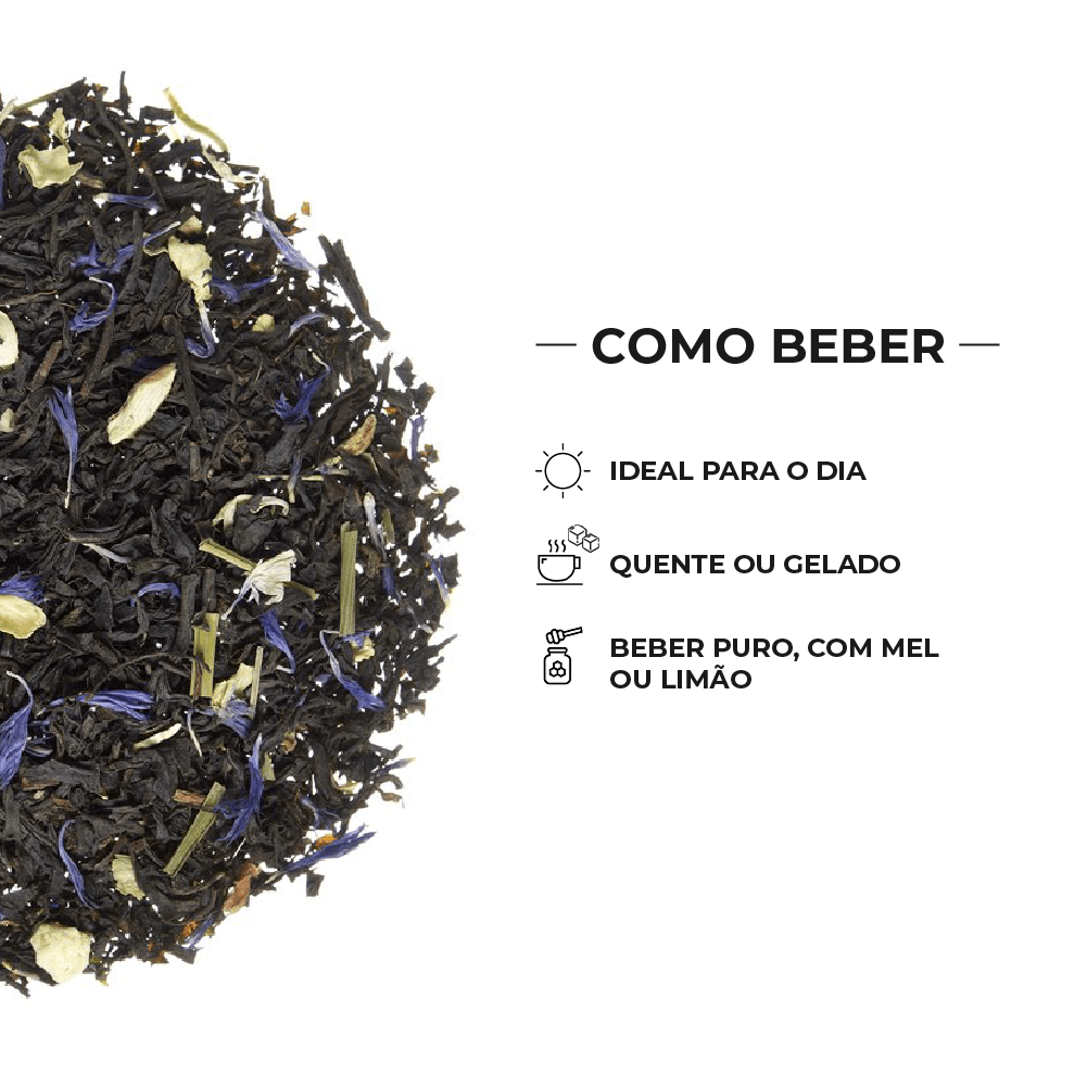 Chá Preto Earl Grey Special - Tea Shop - Tea Shop Brasil