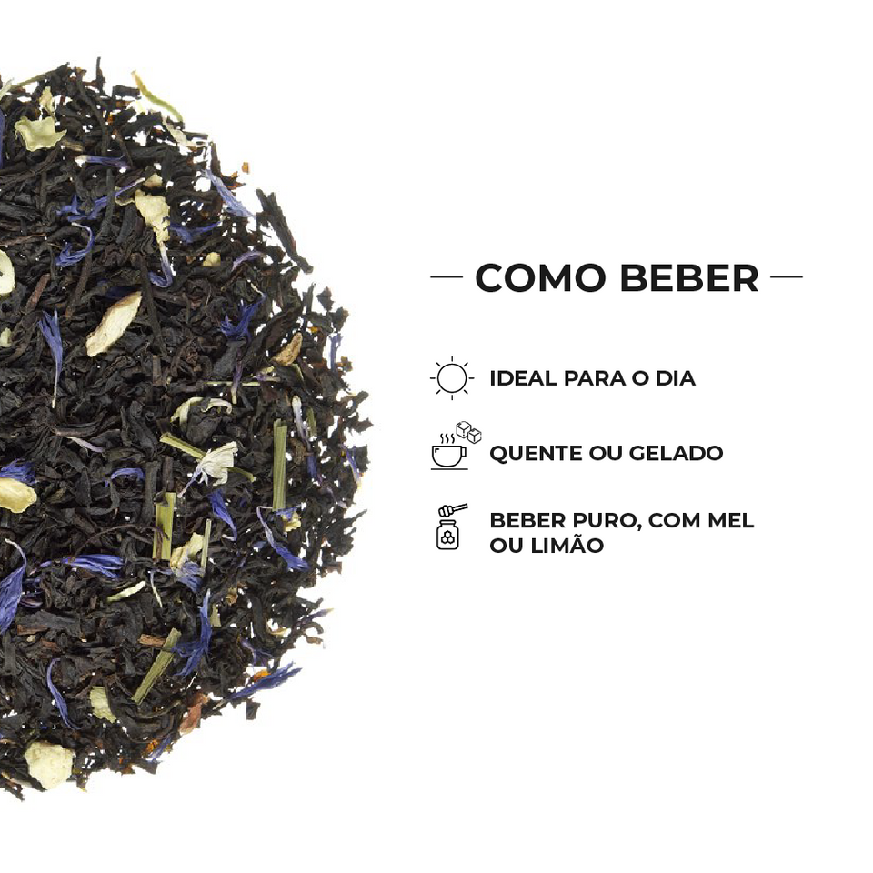 Chá Preto Earl Grey Special - Tea Shop