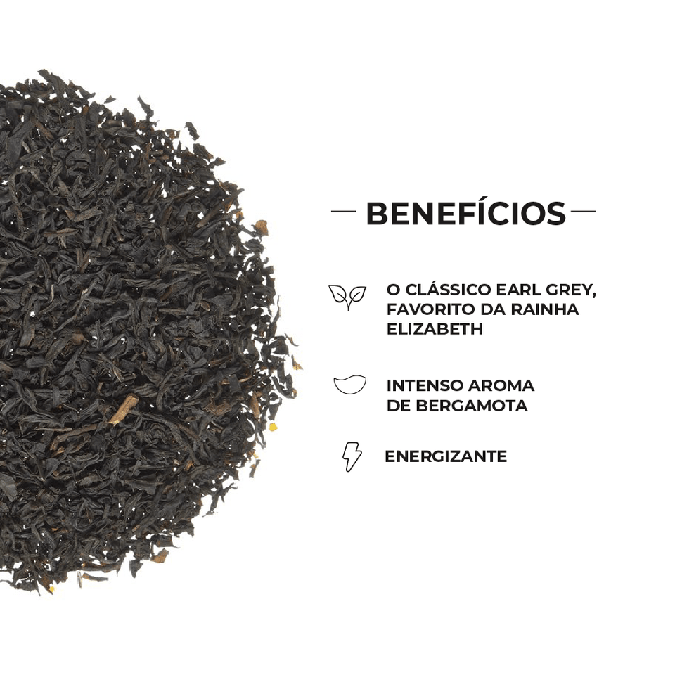 Chá Preto Earl Grey Superior - Tea Shop - Tea Shop Brasil