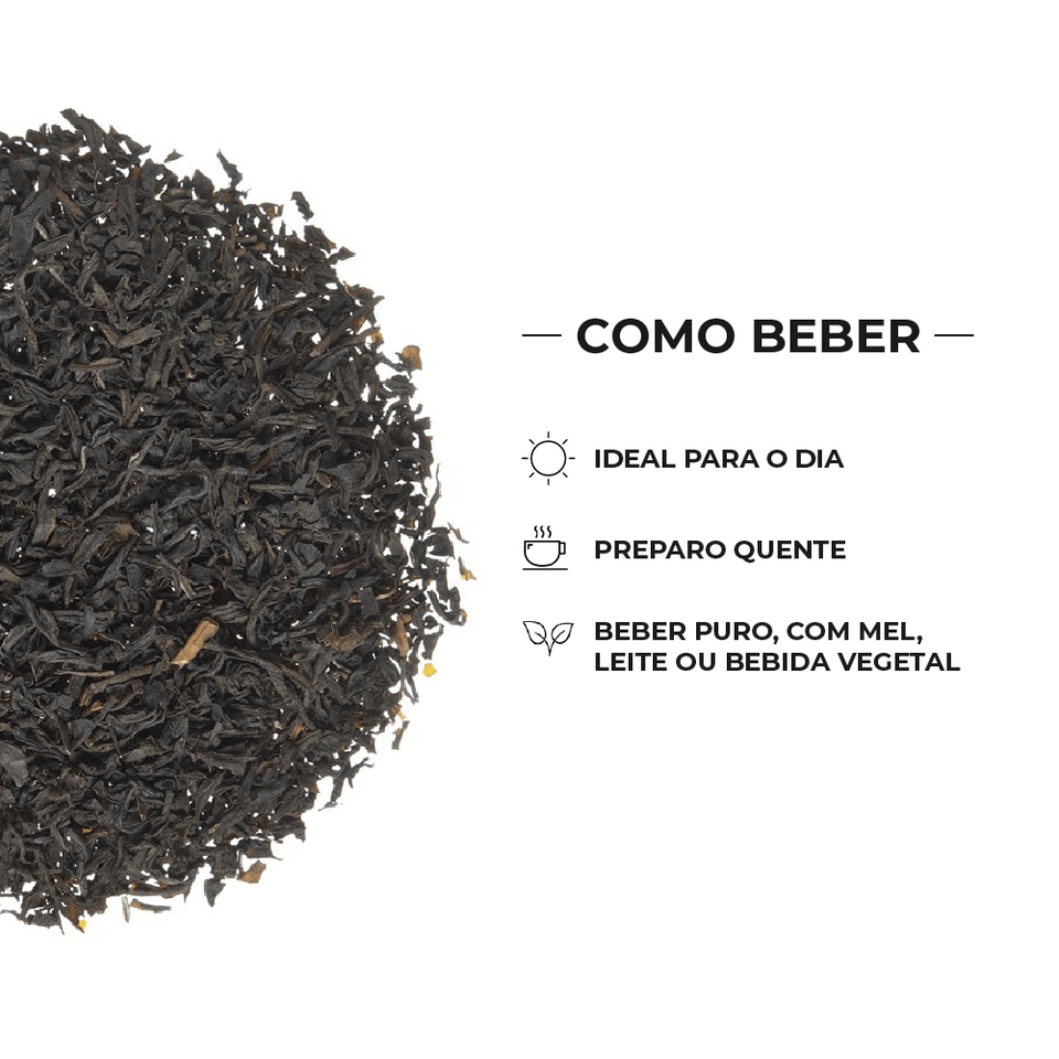 Chá Preto Earl Grey Superior - Tea Shop - Tea Shop Brasil