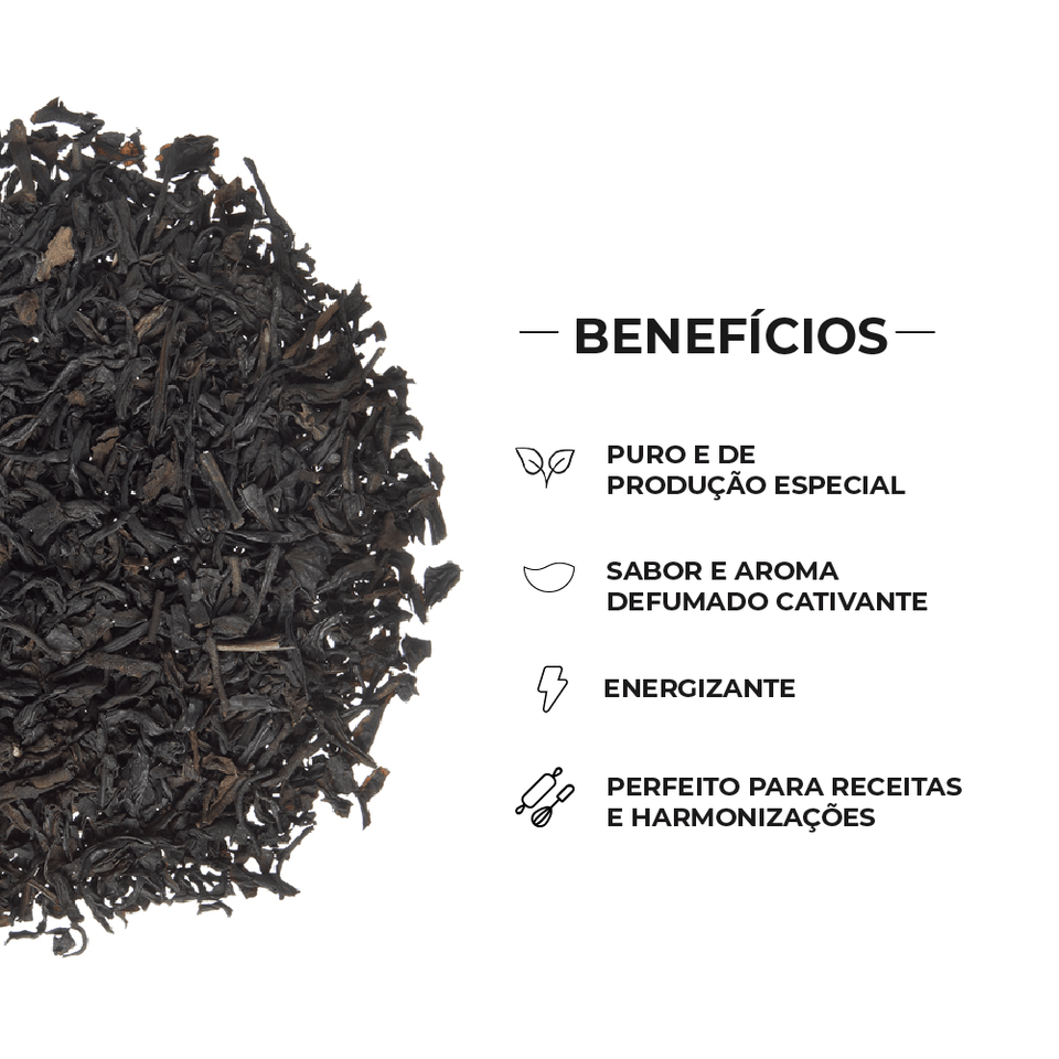 Chá Preto Formosa Tarry Lapsang Souchong - Tea Shop - Tea Shop Brasil