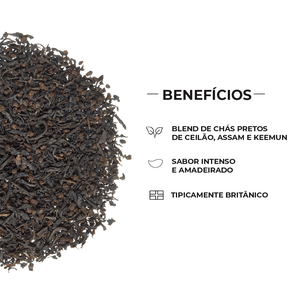 Chá Preto Royal British Blend - Tea Shop - Tea Shop Brasil