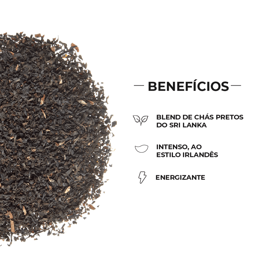 Chá Preto Strong English Breakfast - Tea Shop - Tea Shop Brasil