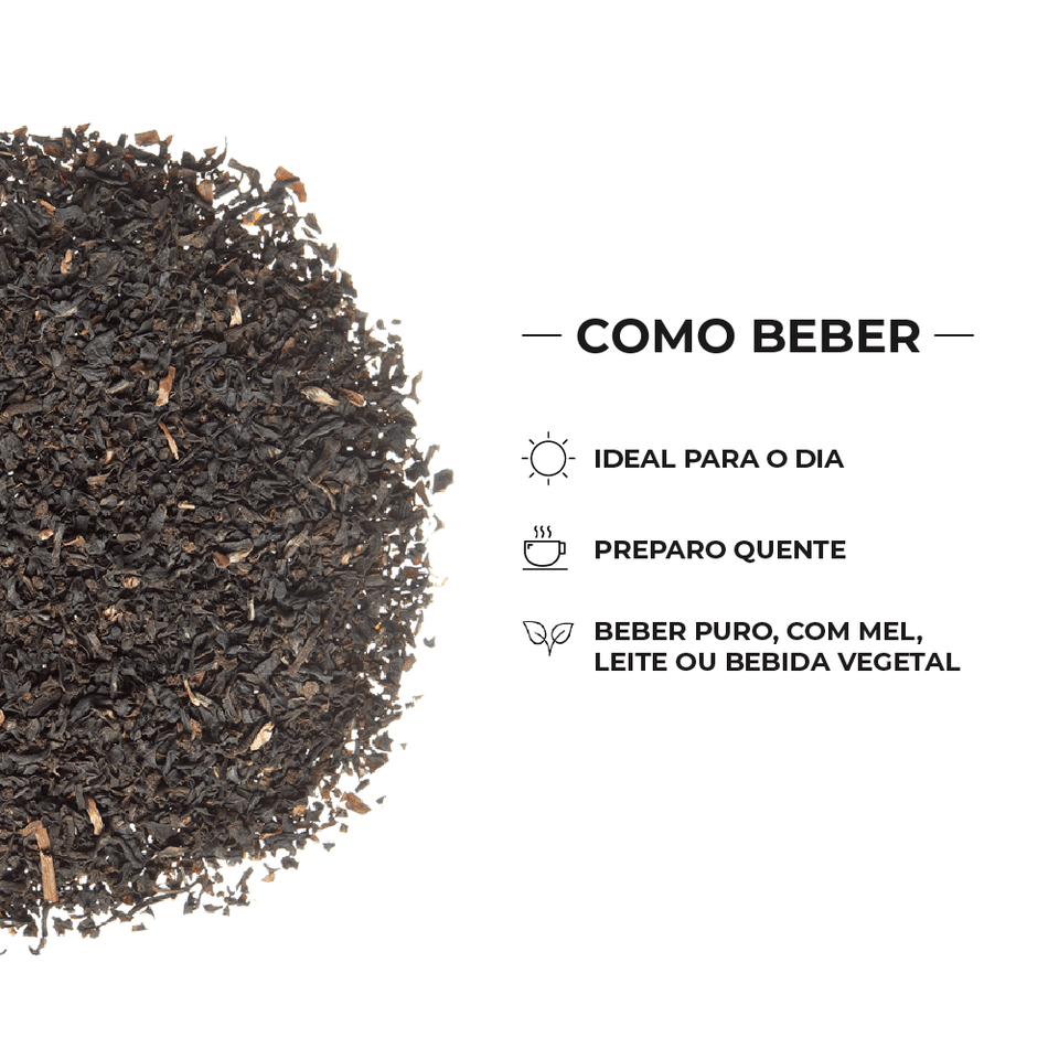 Chá Preto Strong English Breakfast - Tea Shop - Tea Shop Brasil