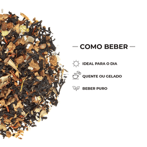 Chá Preto Vital Mango - Tea Shop - Tea Shop Brasil