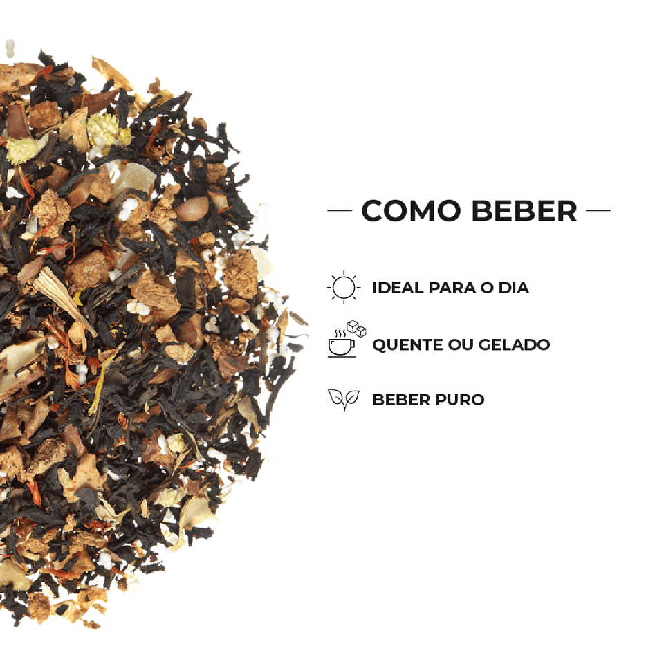 Chá Preto Vital Mango - Tea Shop - Tea Shop Brasil