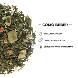 Chá Verde Asian Wellness - Tea Shop | Tamanho: 50g