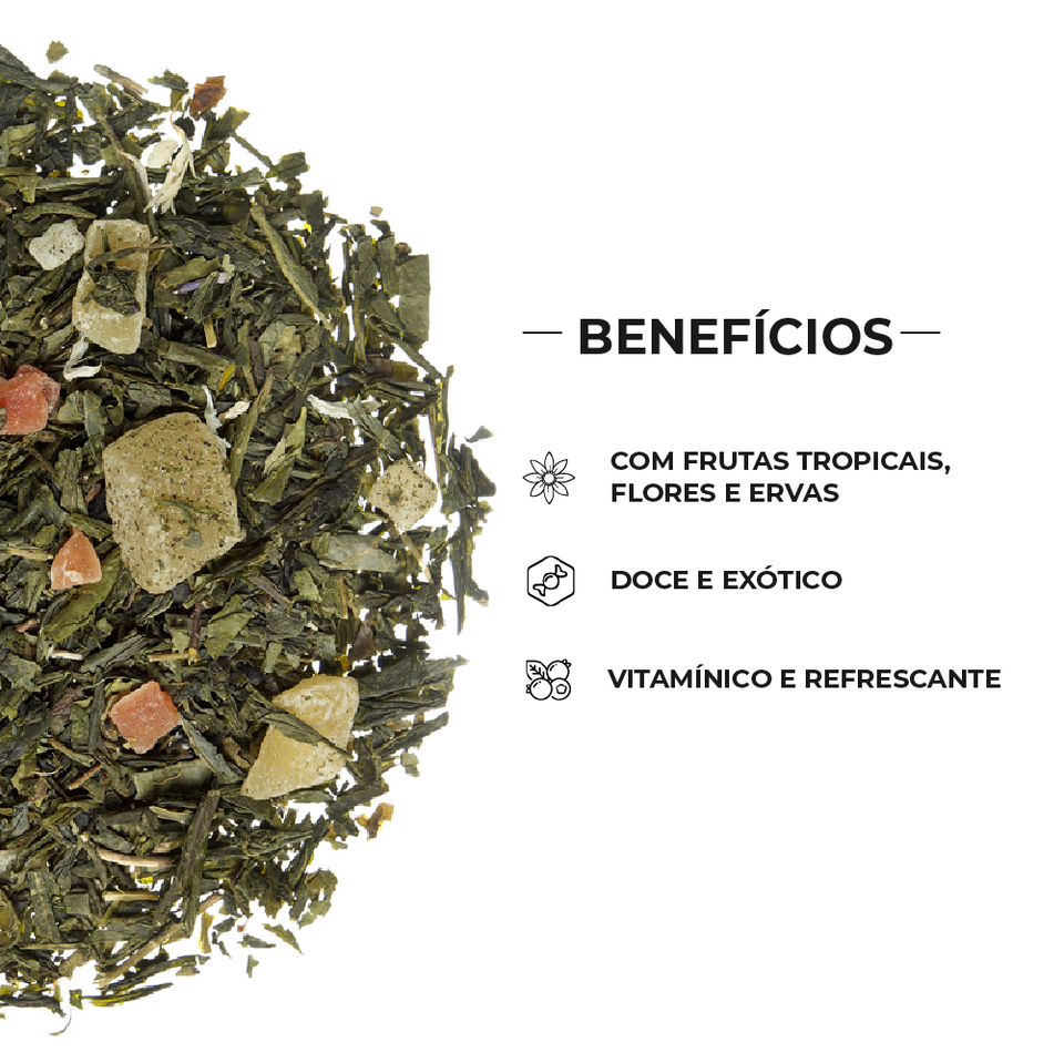 Chá Verde Asian Wellness - Tea Shop | Tamanho: 50g