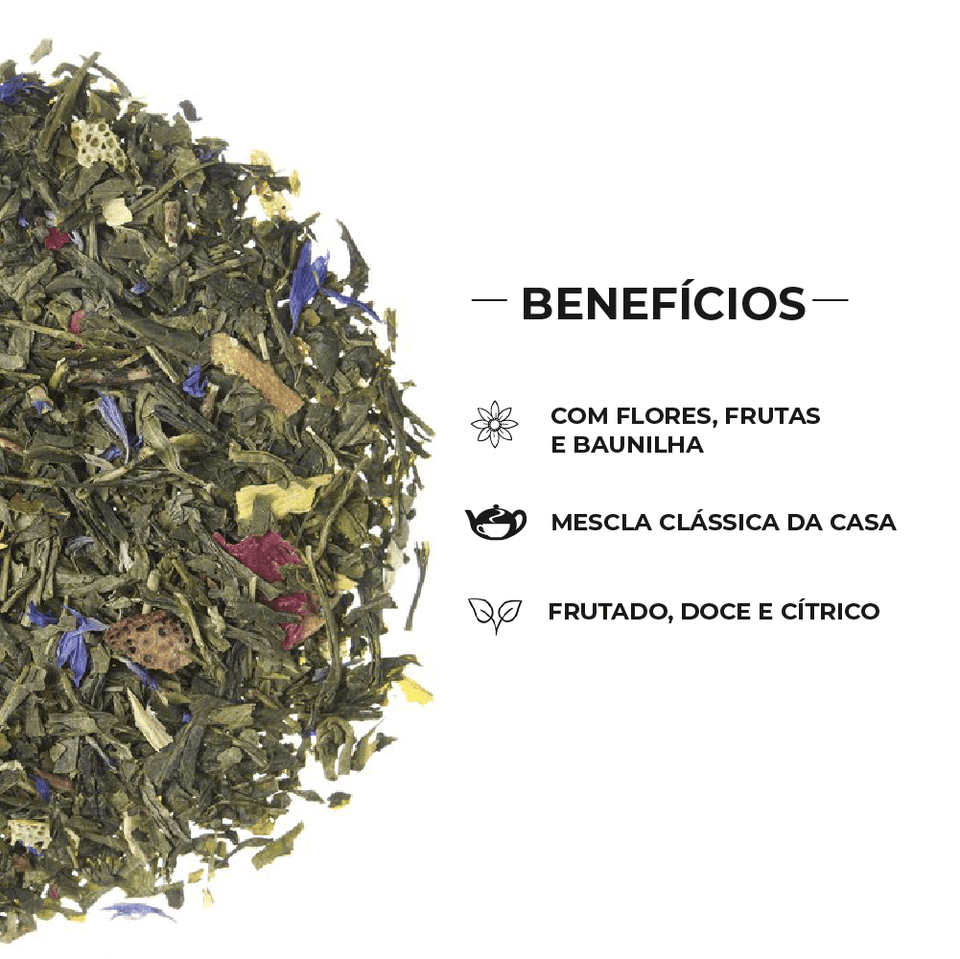 Chá Verde Gracia Blend ® Green - Tea Shop - Tea Shop Brasil