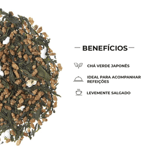 Chá Verde Japan Genmaicha - Tea Shop - Tea Shop Brasil