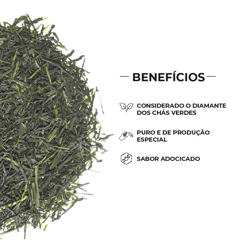 Chá Verde Japan Gyokuro Asahi *Seleção Especial - Tea Shop - Tea Shop Brasil