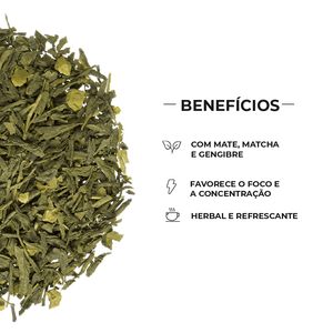 Chá Verde Ushuaia Ginger Citrus - Tea Shop - Tea Shop Brasil