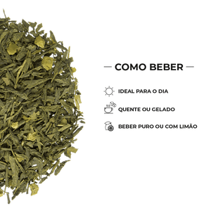 Chá Verde Ushuaia Ginger Citrus - Tea Shop - Tea Shop Brasil