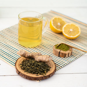 Chá Verde Ushuaia Ginger Citrus - Tea Shop - Tea Shop Brasil