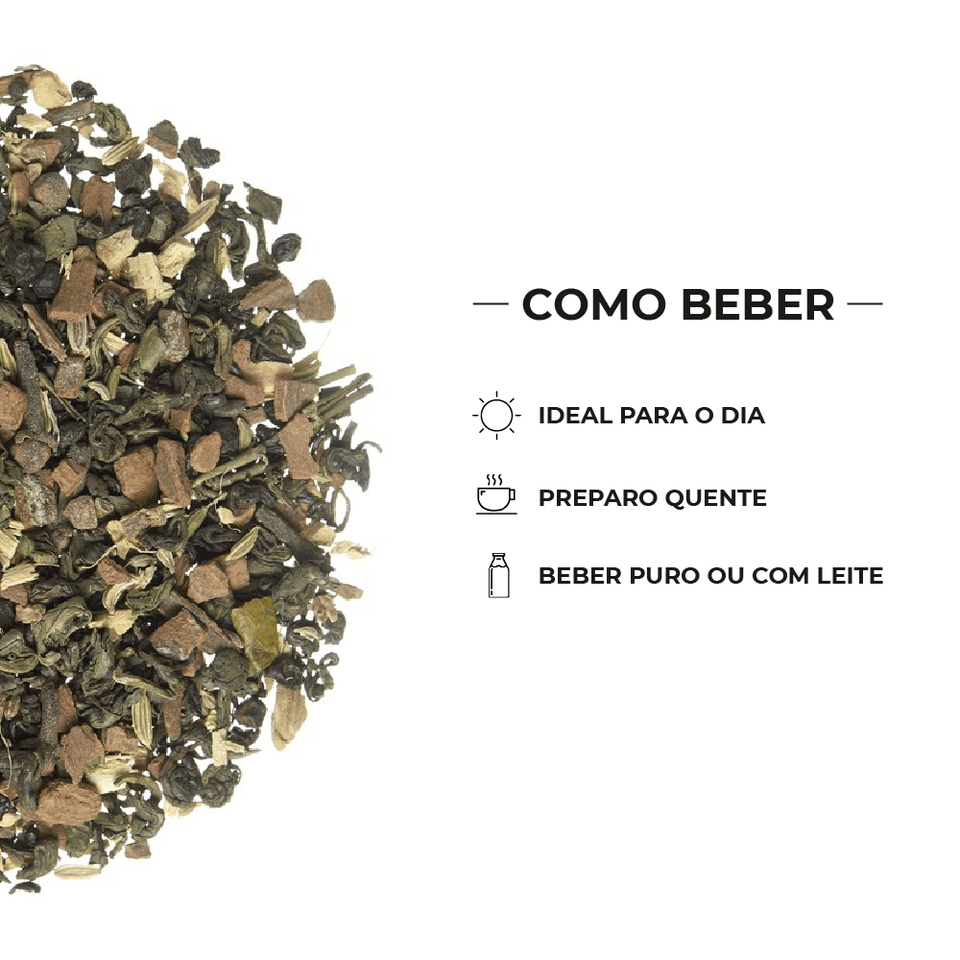 Chá Verde Yoga Tea - Tea Shop Brasil