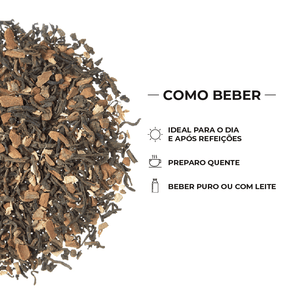 Chá Vermelho Pu Erh Chai - Tea Shop - Tea Shop Brasil