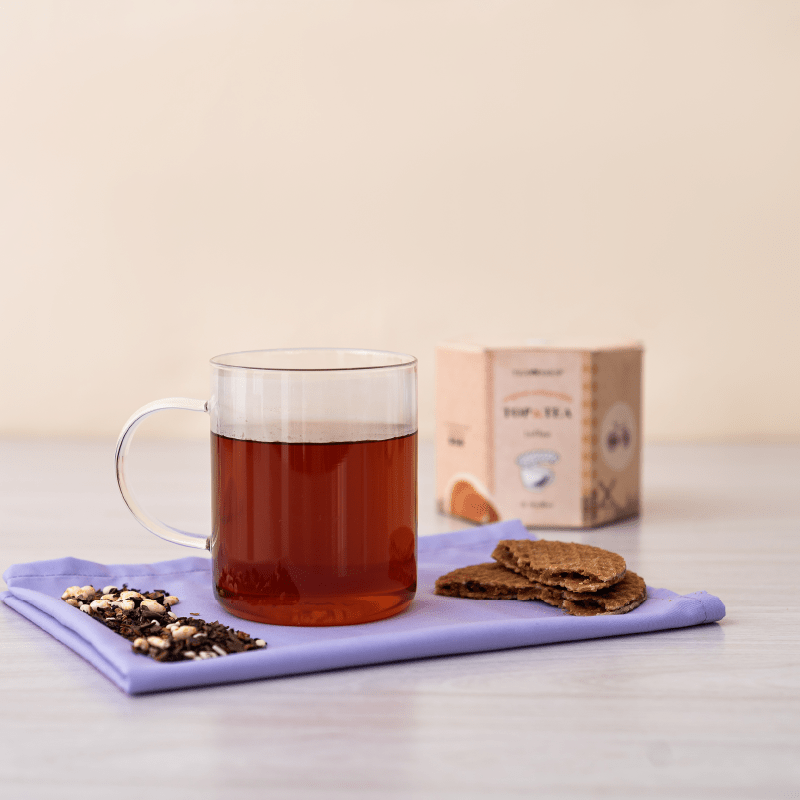 Chá Vermelho Pu Erh Choco Turrón - Tea Shop - Tea Shop Brasil