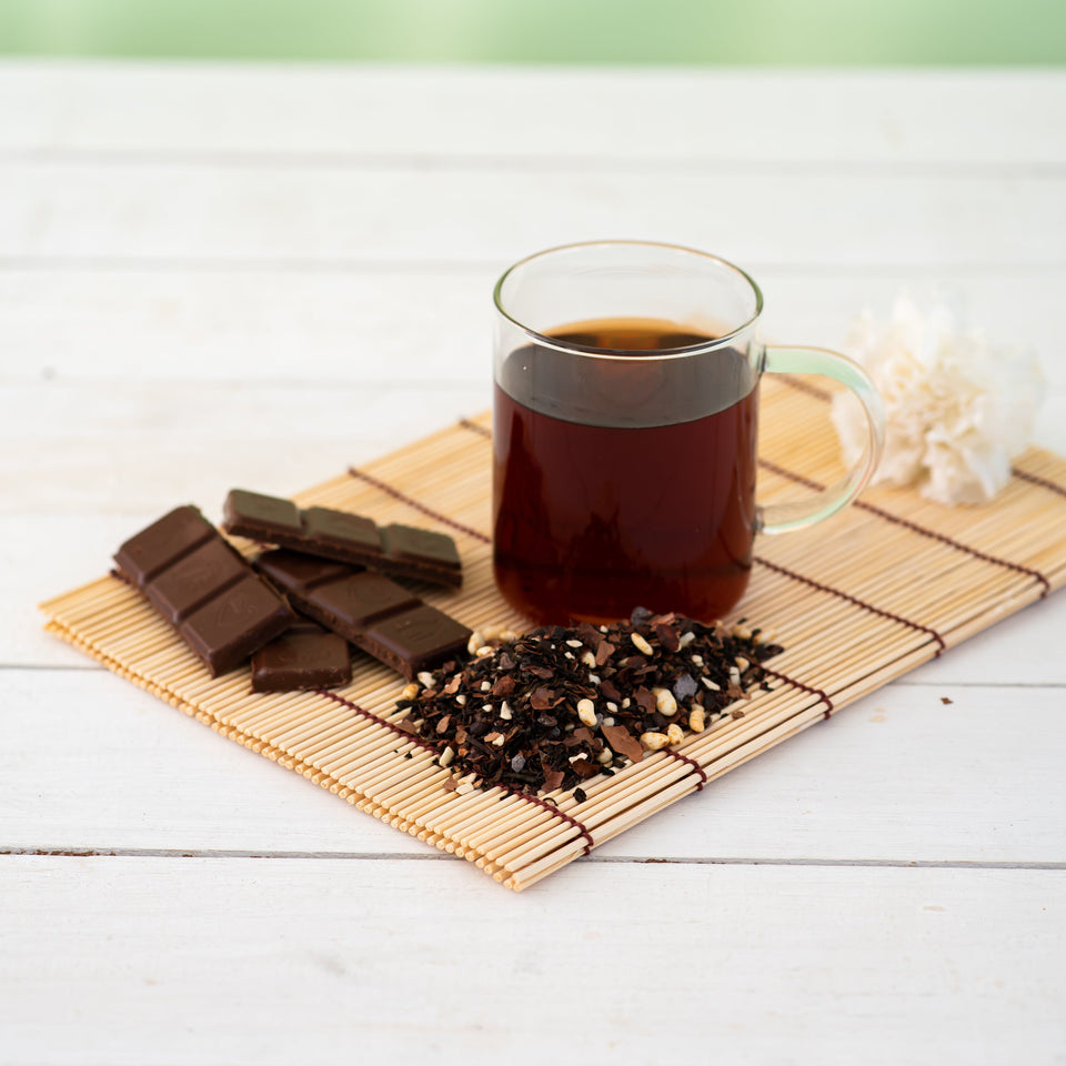 Chá Vermelho Pu Erh Choco Turrón - Tea Shop - Tea Shop Brasil
