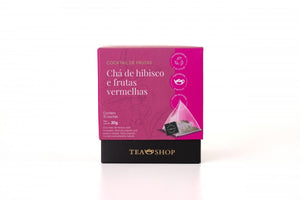 Cocktail De Frutas - Caixa Sachês Piramidais (10 Saches) - Tea Shop Brasil