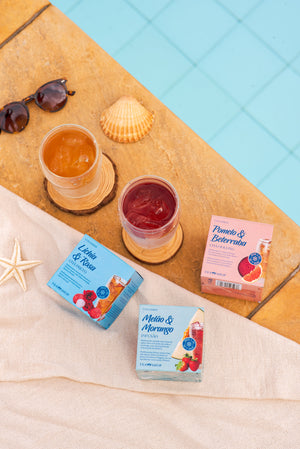 Cold Brew Tea - Melon Strawberry - Tea Shop Brasil