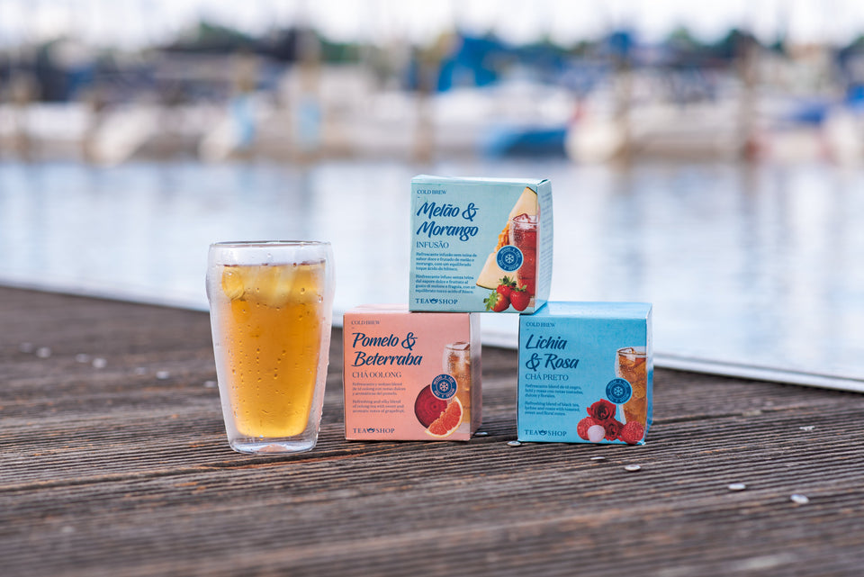 Cold Brew Tea - Oolong Pink Grapefruit - Tea Shop Brasil
