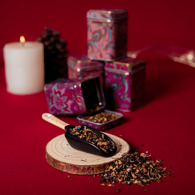 Colher Medida de porcelana Take Vermelho - Tea Shop - Tea Shop Brasil