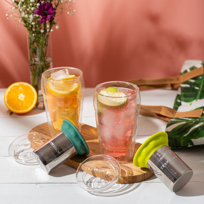 Copo de Vidro All In One Jumbo Basil - Tea Shop Brasil