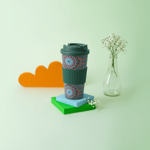 Copo para viagem Take Away Mug Basil 450ml - Tea Shop - Tea Shop Brasil