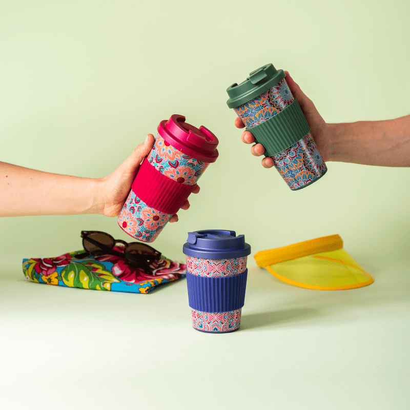 Copo para viagem Take Away Mug Basil 450ml - Tea Shop - Tea Shop Brasil