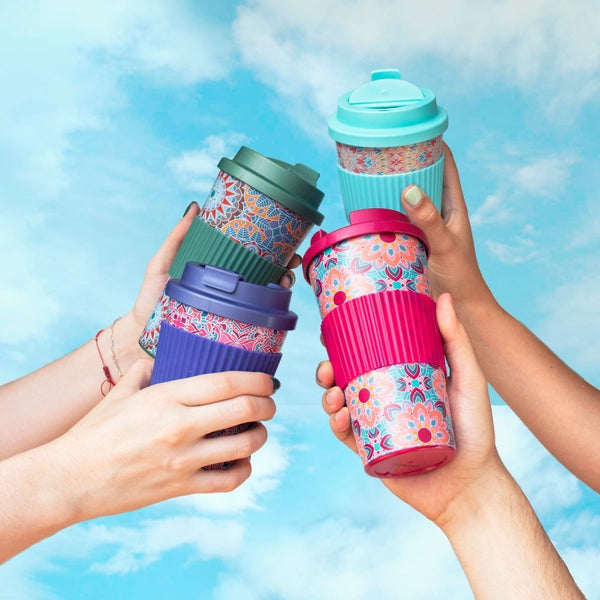 Copo para viagem Take Away Mug Basil 450ml - Tea Shop - Tea Shop Brasil
