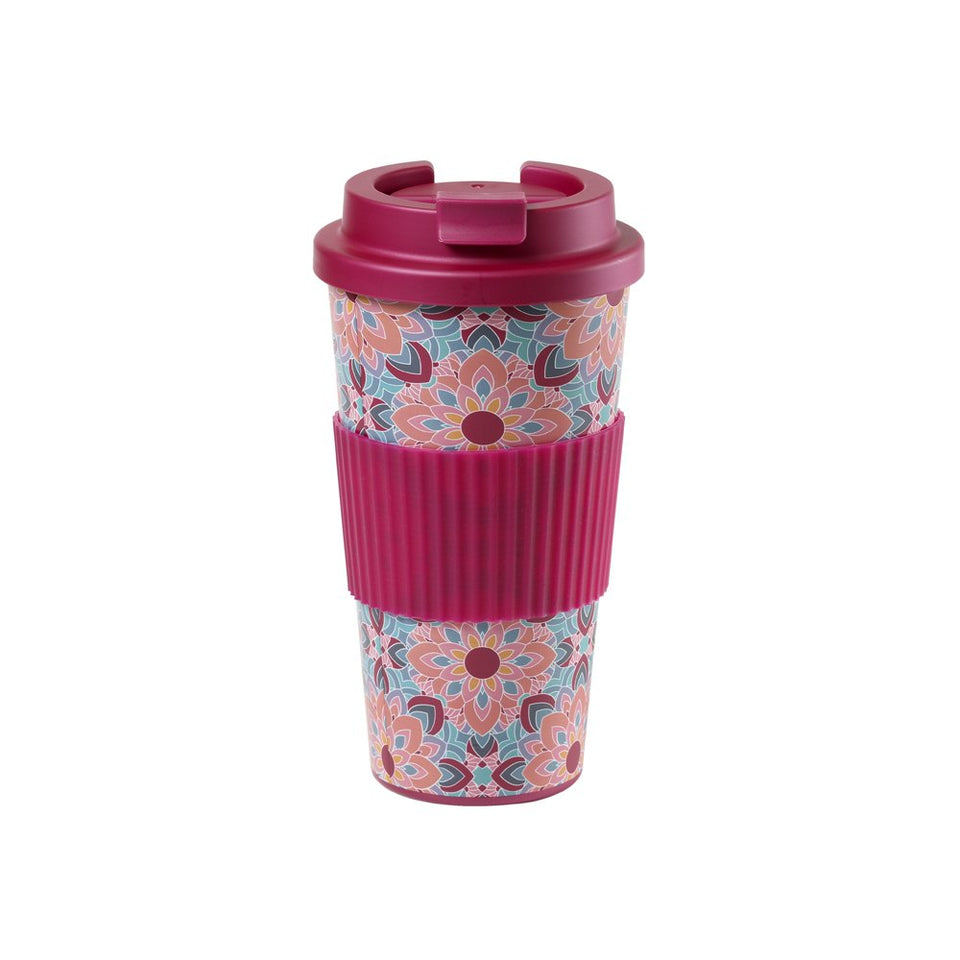 Copo para viagem Take Away Mug Berry 450ml - Tea Shop