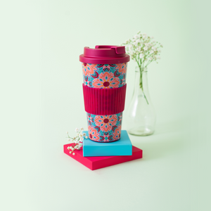 Copo para viagem Take Away Mug Berry 450ml - Tea Shop