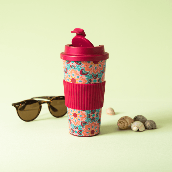 Copo para viagem Take Away Mug Berry 450ml - Tea Shop - Tea Shop Brasil
