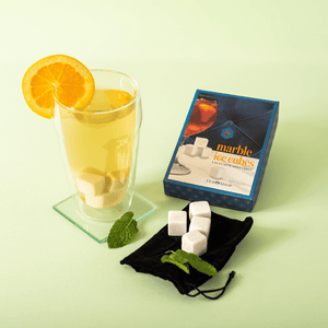 Cubos de Mármore para refrescar bebidas Marble Ice Cubes - Tea Shop - Tea Shop Brasil