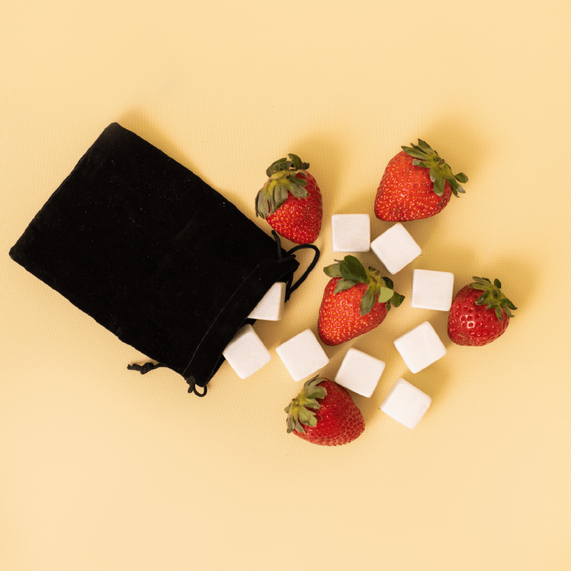 Cubos de Mármore para refrescar bebidas Marble Ice Cubes - Tea Shop - Tea Shop Brasil