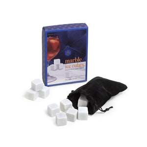 Cubos de Mármore para refrescar bebidas Marble Ice Cubes - Tea Shop