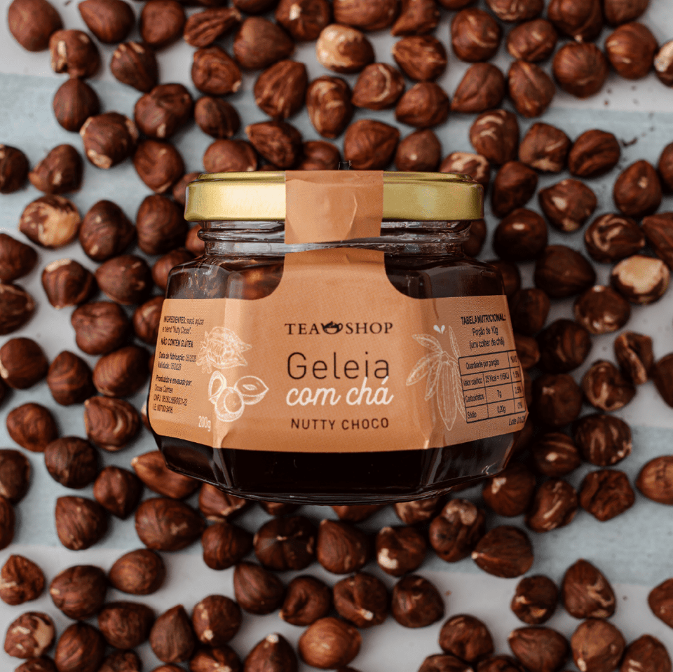 Geleia com Chá - Nutty Choco - Tea Shop