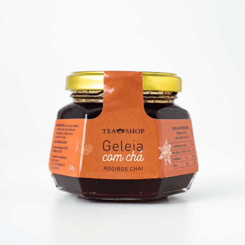 Geleia com Chá - Rooibos Chai - Tea Shop Brasil